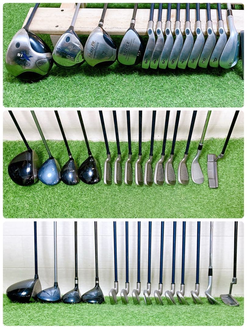 H7 キャロウェイ　初心者オススメ　ゴルフクラブ　メンズセット　右利き　13本