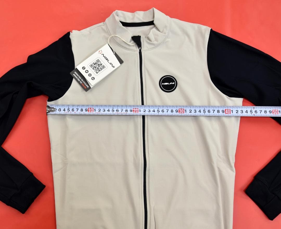 Nalini SOFT WRAP 長袖ジャージ size:L ブラック/フォグ