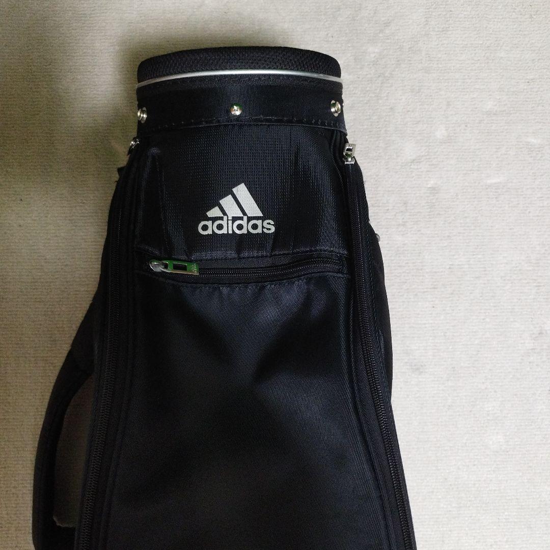 美品　adidas 黒 軽量キャディバッグ　int