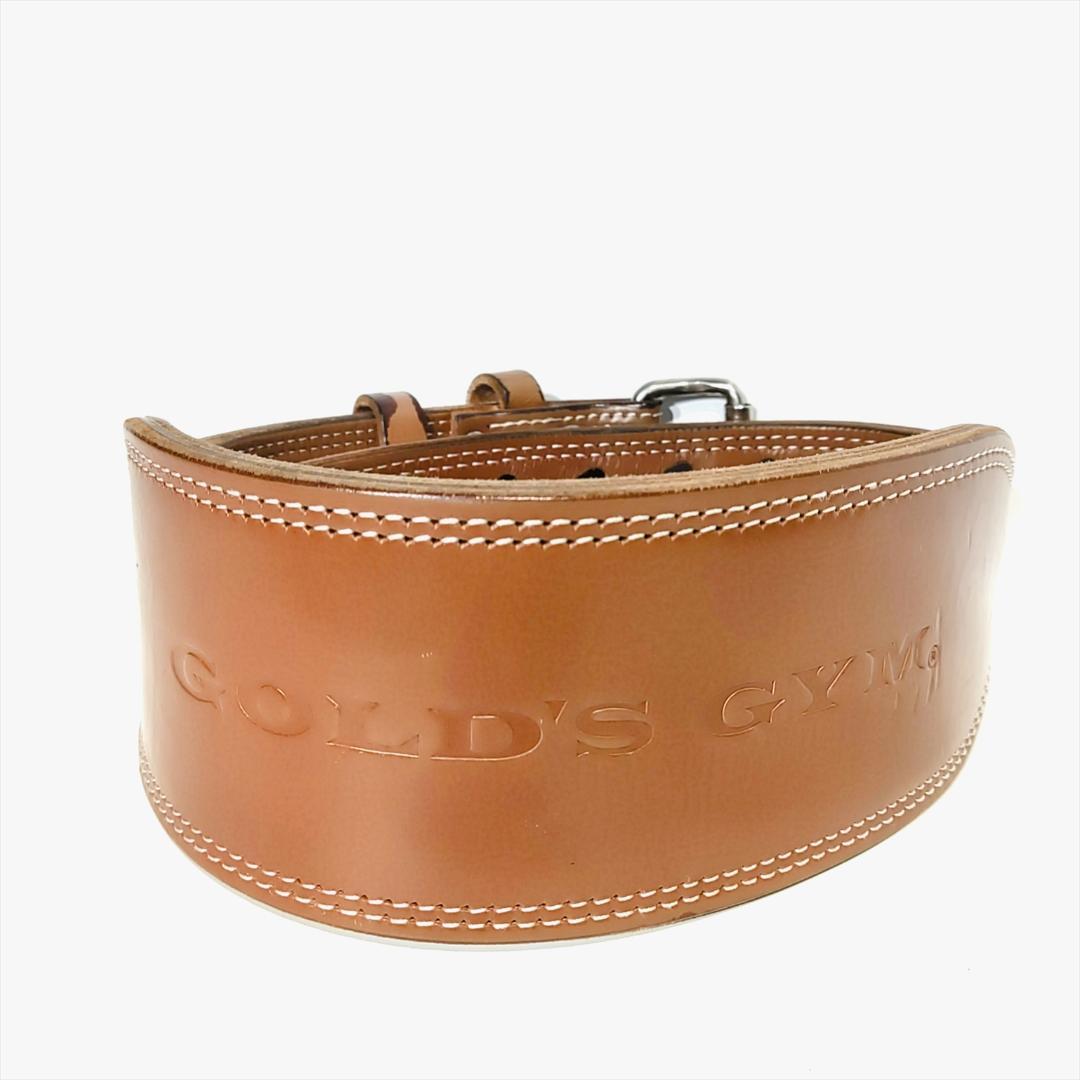 GOLD'S GYM ゴールドジム プロレザーベルト Sサイズ