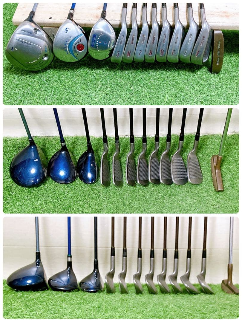 1 ブリヂストン　ルコック　初心者オススメ　ゴルフクラブ　レディースセット12本