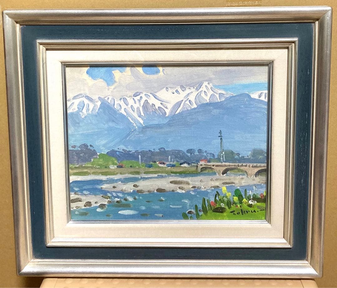 駒ヶ岳と天竜川