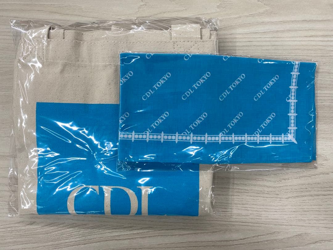 CDL TOKYO ポップアップ トートバッグ バンダナ 大阪会場限定ノベルティ