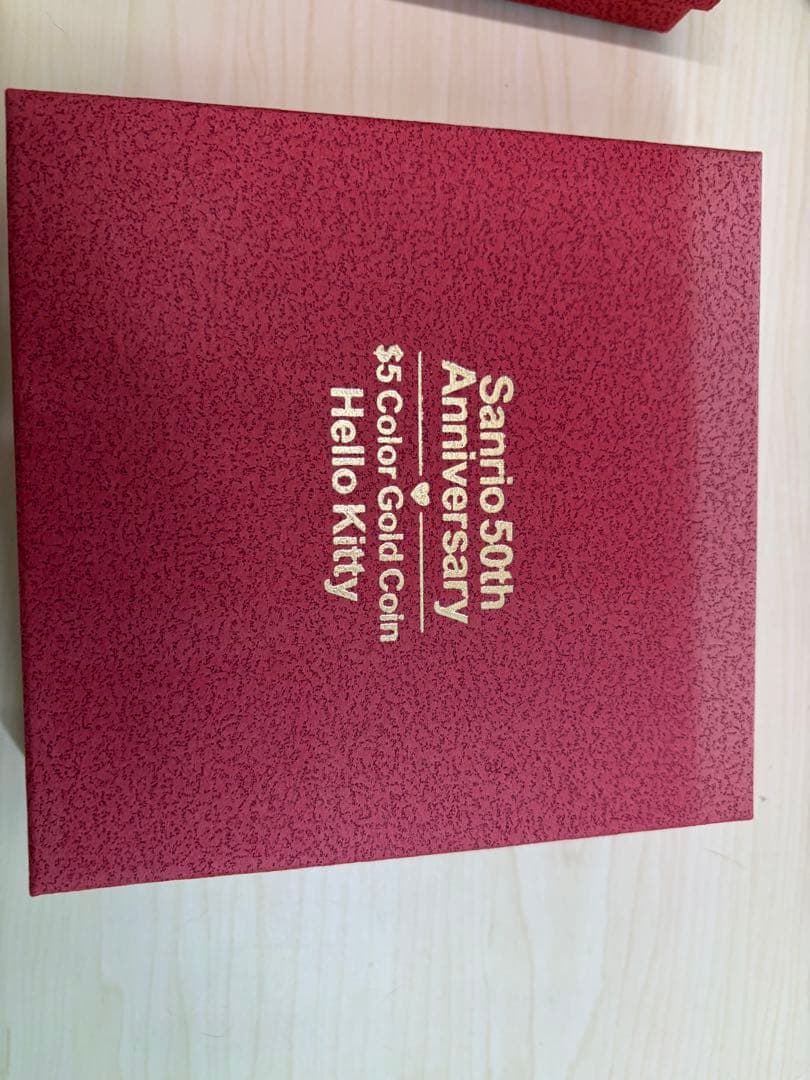 サンリオ　50周年　記念ゴールド&シルバーセット　ハローキティー純金