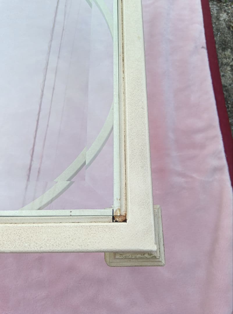 希少★Ethan Allen イーセンアーレン コーヒーテーブル ガラステーブル