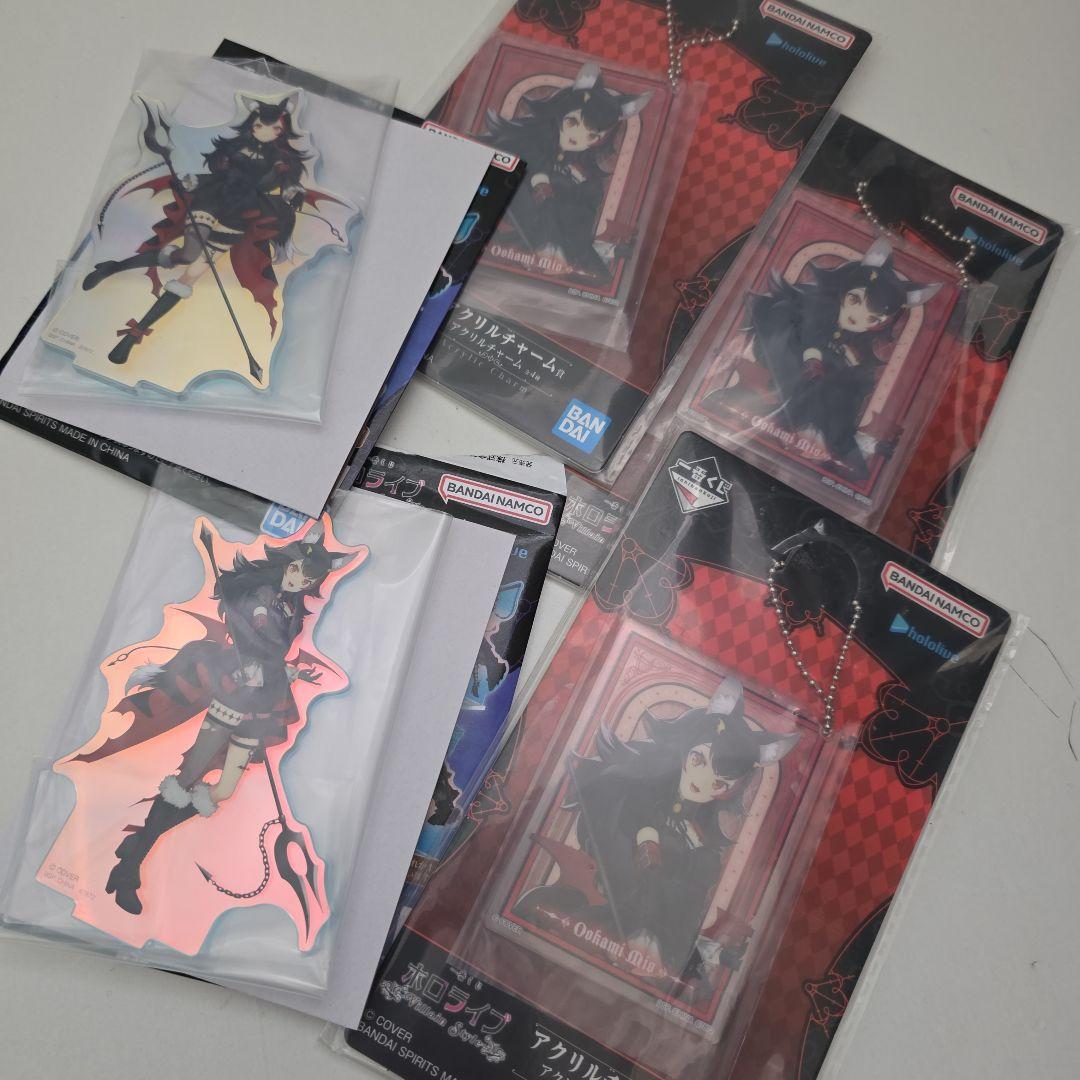 フルコンプ　一番くじ ホロライブ ～Villain Style～大神ミオ