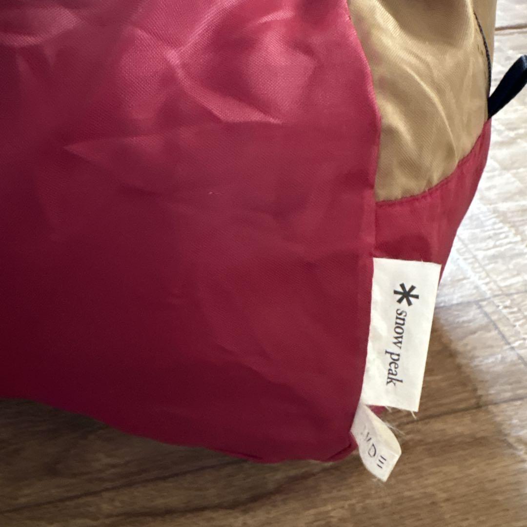  peak キャンプテント レッド・ベージュ　SDE-001