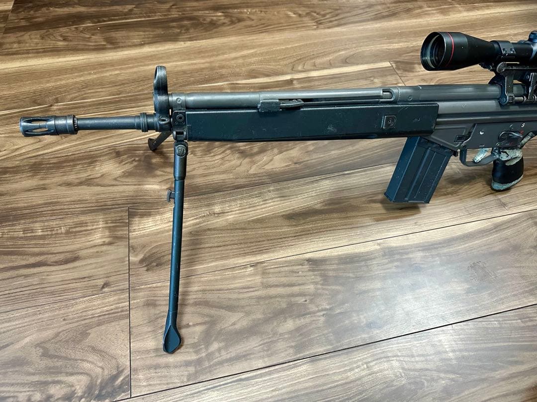 【東京マルイ】H&K G3 SG/1 純正スコープ&マウント多段マガジン2本付