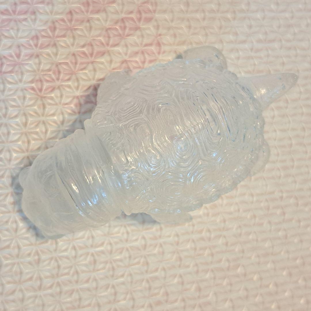 One up JAPAN ケロンガフィギュア　クリア　怪獣　ソフビ　タケピコ