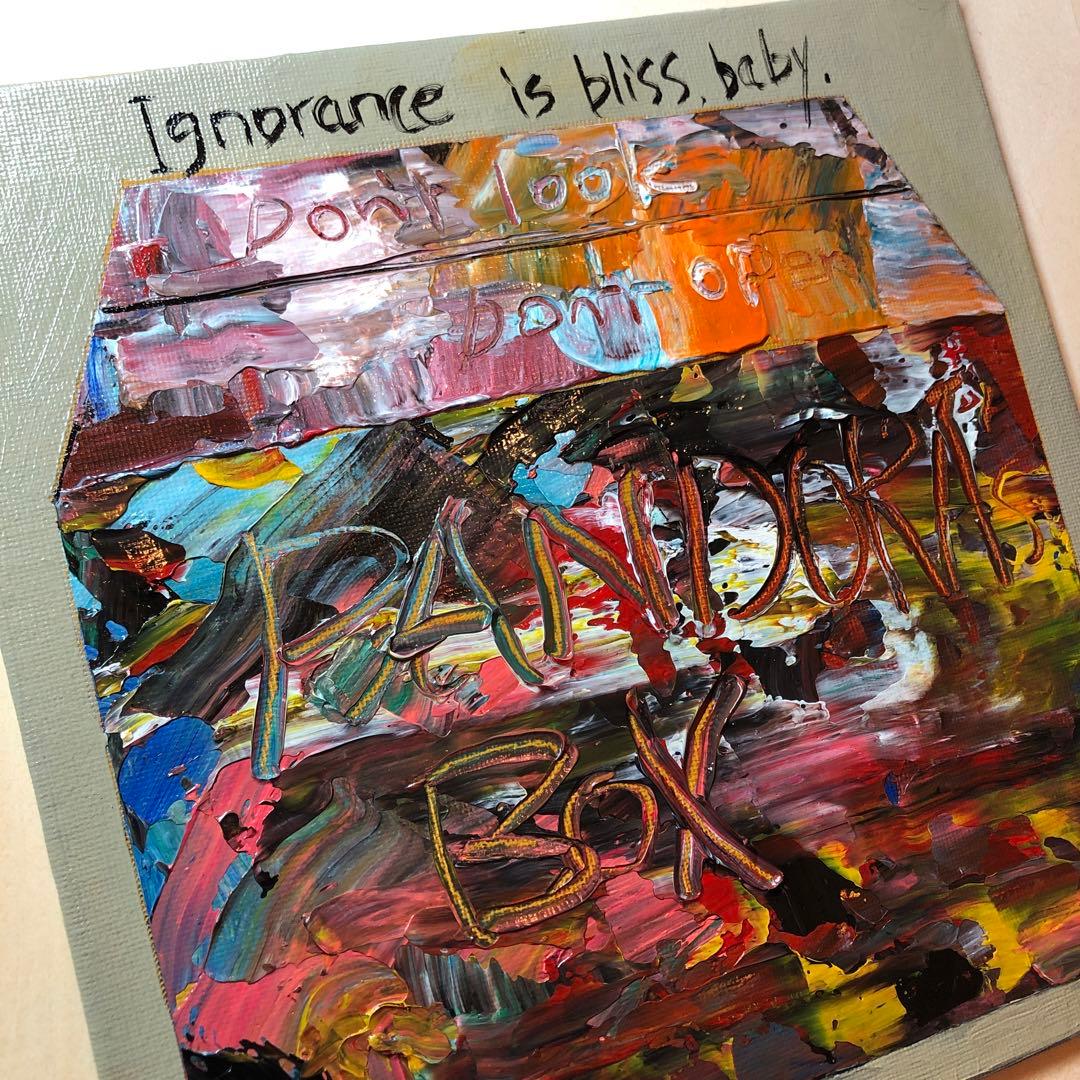 油彩『Pandora’s Box』