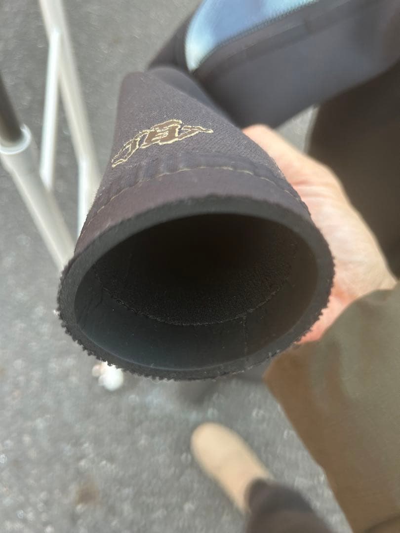 ビラボンセミドライウェットスーツ裏起毛頂き