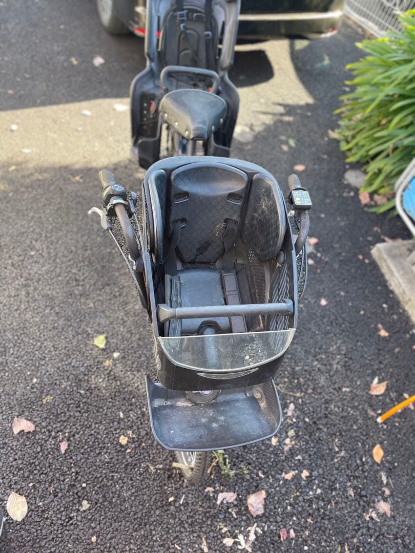 アンジェリーノ　電動自転車　チャイルドシート付き