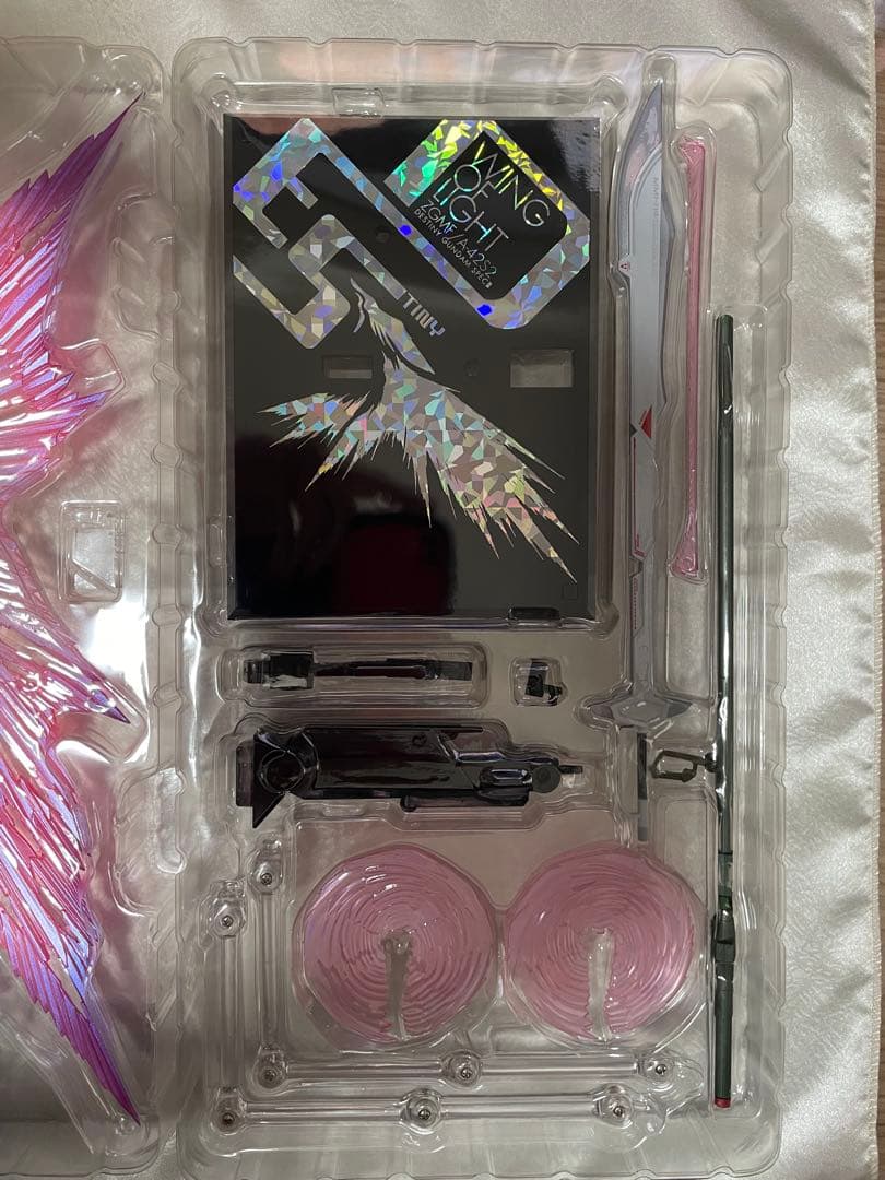 メタルロボット魂　デスティニーガンダムSPECII、ゼウスシルエット、光の翼