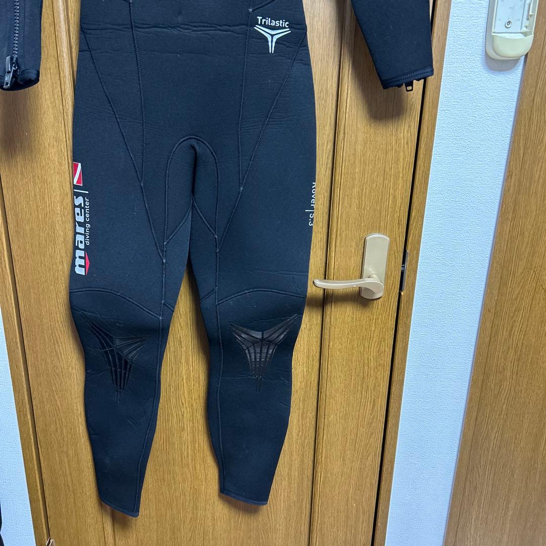 ダイビングウェットスーツ　mares 黒