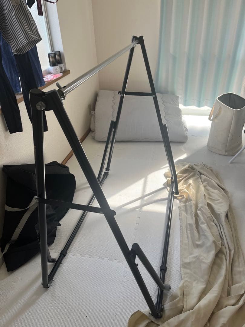 アウトドア ハンモックスタンド 黒