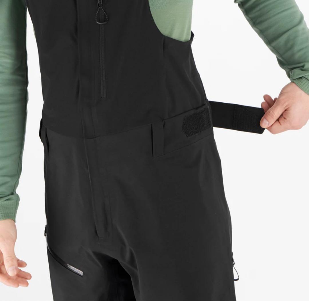 SALOMON GORE-TEX ブラックオーバーオール