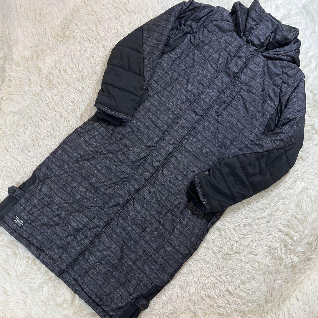 【美品】オークリー　ベンチコート　バックロゴ　ブラック　XL