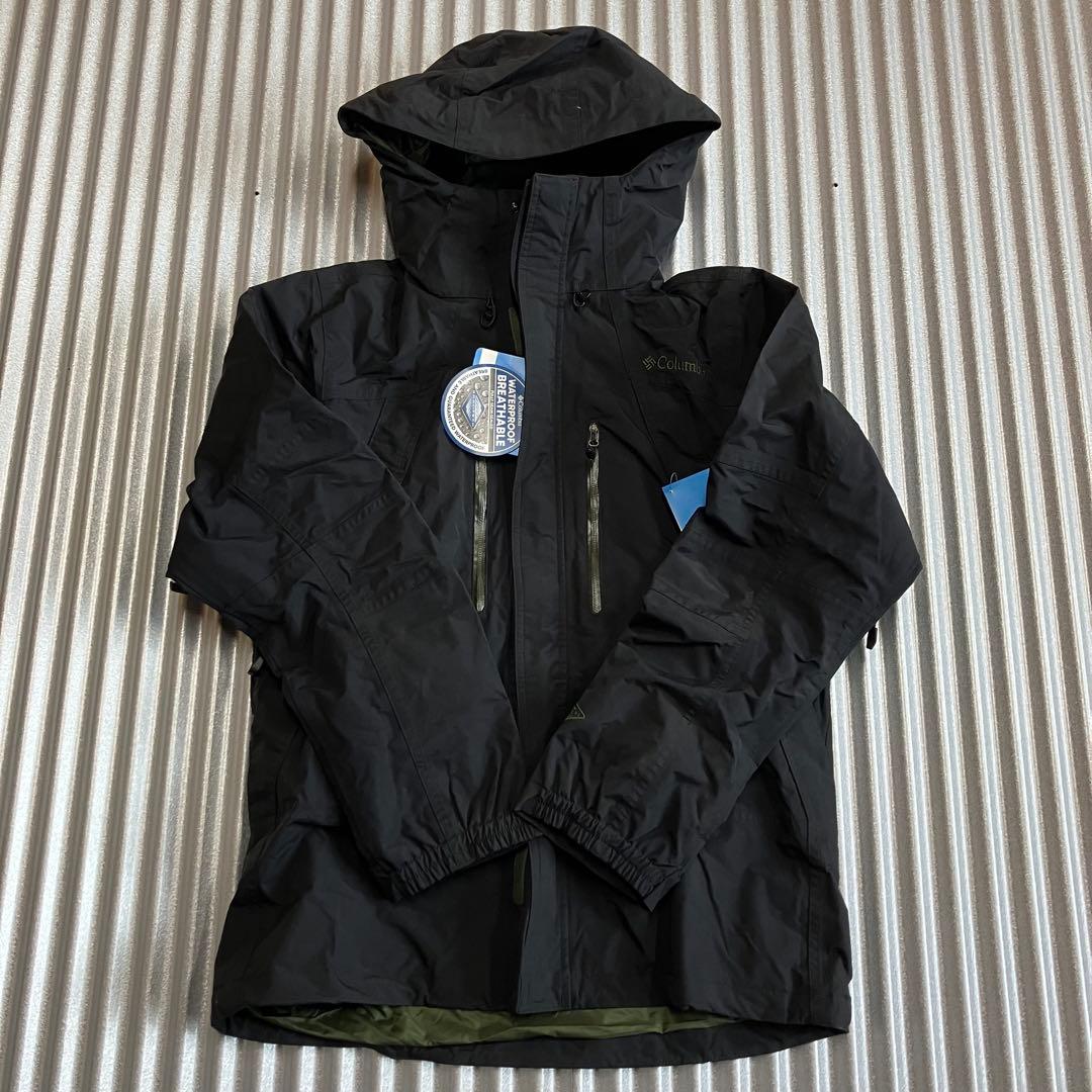 未使用　コロンビア　スノボウェア　上着　ジャケット　アウター　メンズ　黒　S