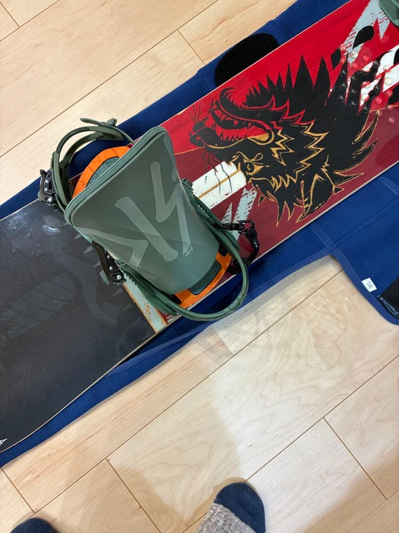スノーボード　（板、ビンディング、ブーツ）3点セット