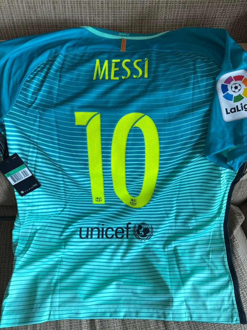 【未使用】FC Barcelona 16-17 3rd Messi 正規品