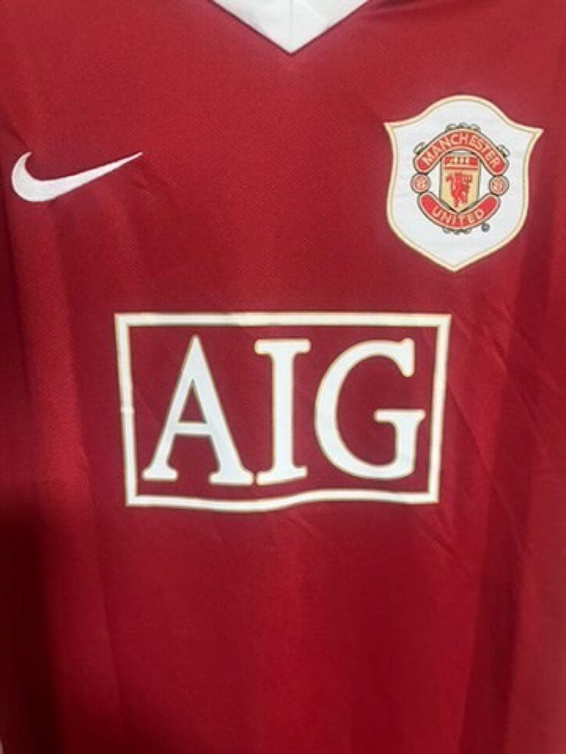 【新品】マンチェスターユナイテッド　クリスティアーノロナウド06/07　CL仕様