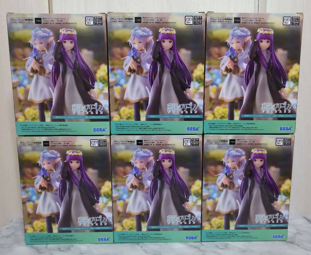 【未開封/メルカリ便】美少女フィギュアまとめ売り6点 フェルン/葬送のフリーレン