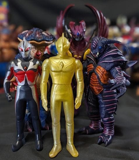 ウルトラマンコスモス＆登場怪獣・宇宙人ソフビフィギュア（バンダイ）41体セット＋