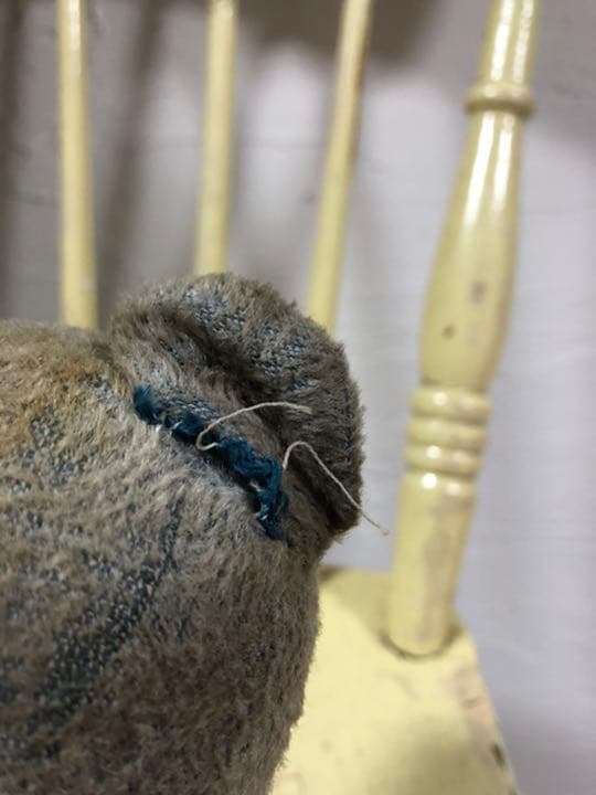 アンティーク・テディベア・ブルー