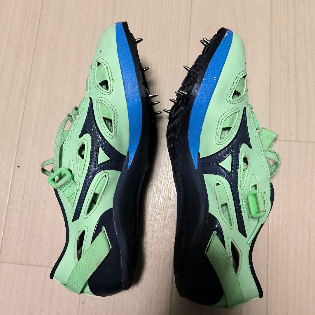 Mizuno クロノインクス　ネオ　エメラルドグリーン　24.5cm