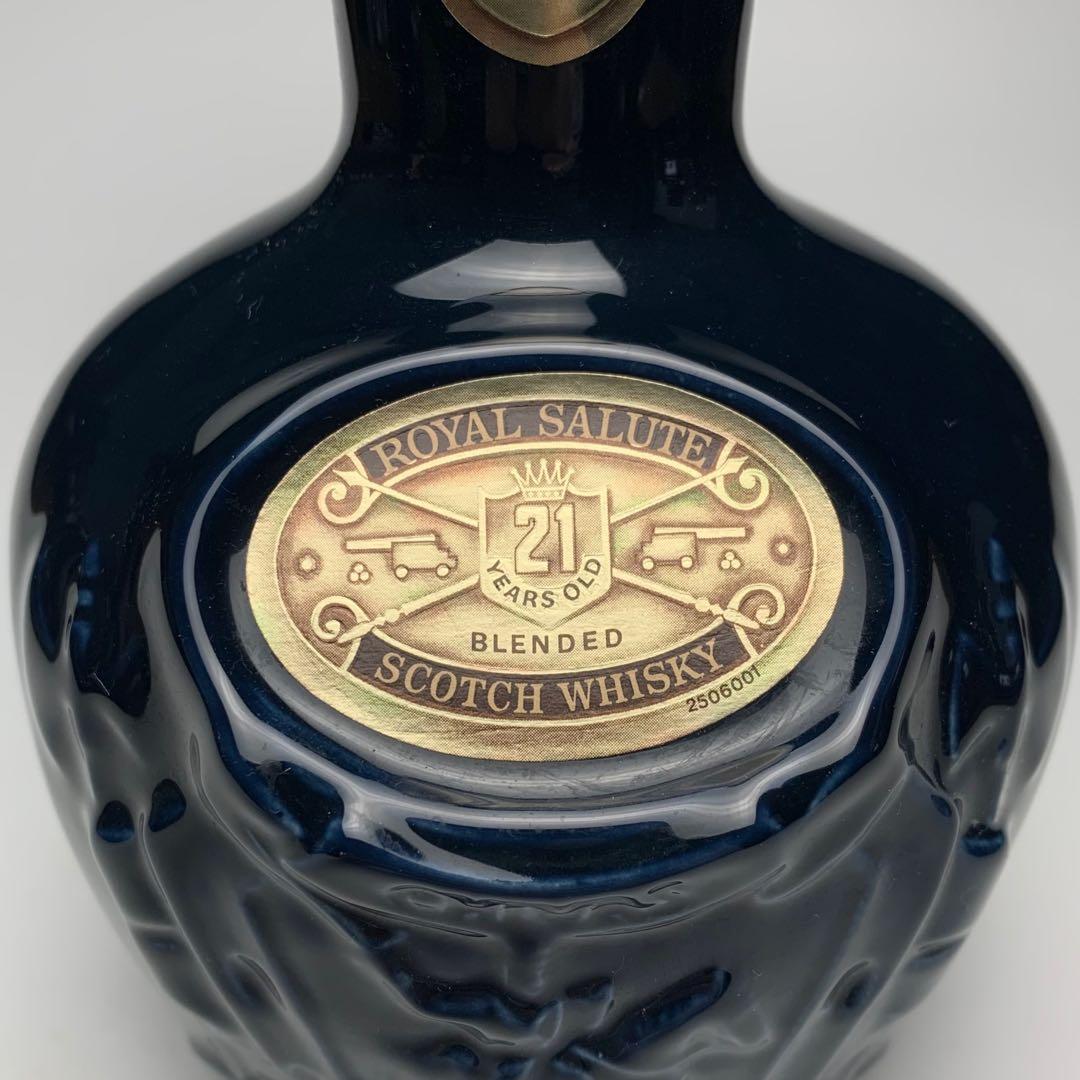 ト*ー様 【ロイヤルサルート 21年】未開封 シーバス スコッチウイスキー 陶器
