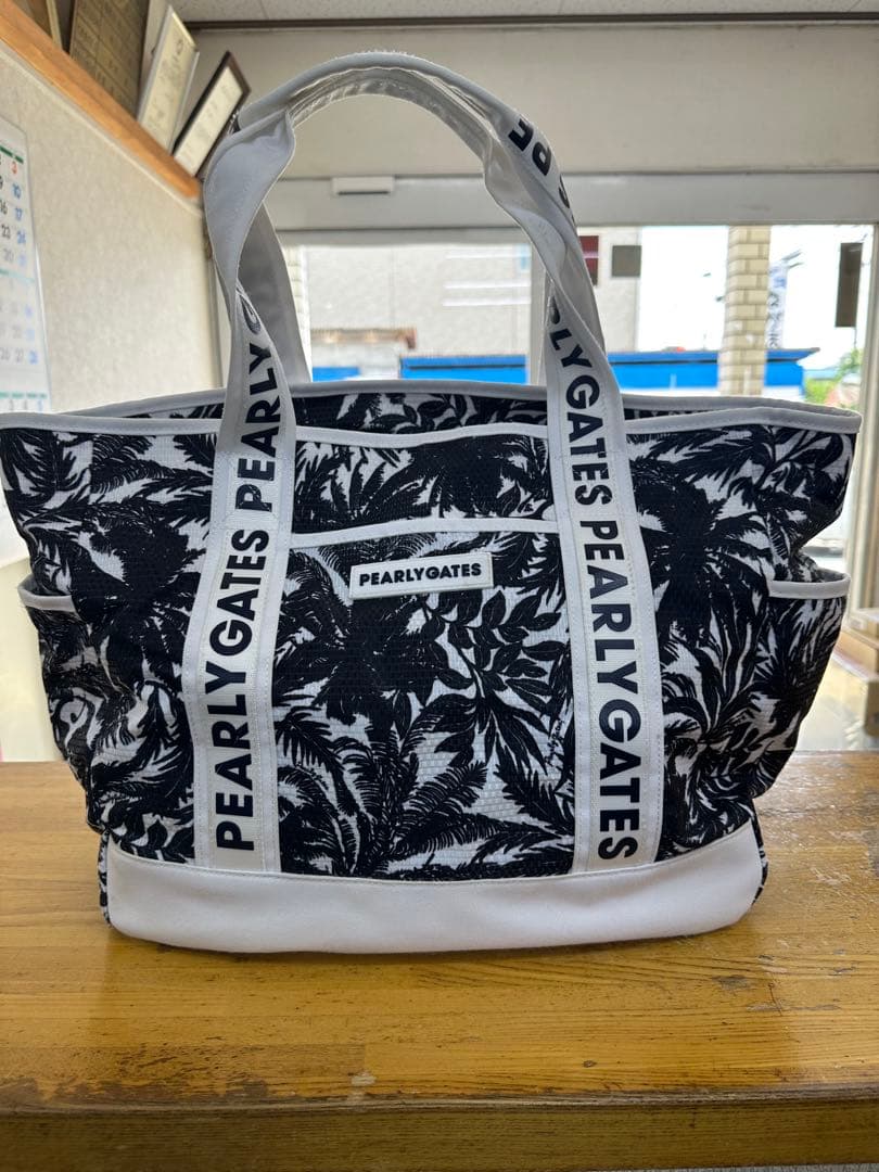 パーマンPEARLY GATES パームリーフ柄ロッカーバッグ