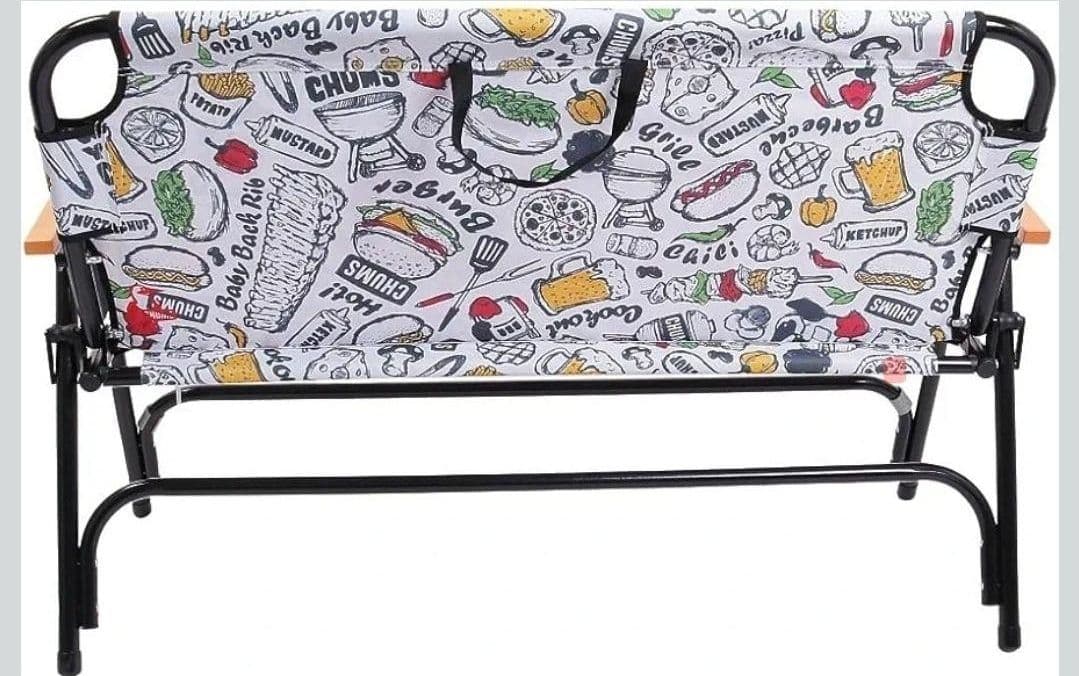 【新品、未使用】CHUMS チャムスバックウィズベンチ BBQ　2人掛け