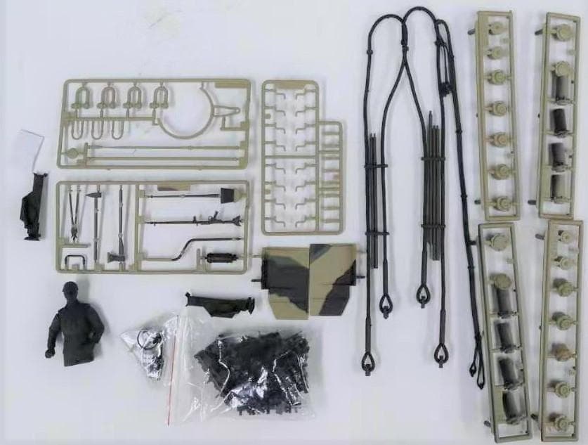 1/16サイズ戦車ラジコン　ドイツキングタイガー　ヘンロン3888A-1