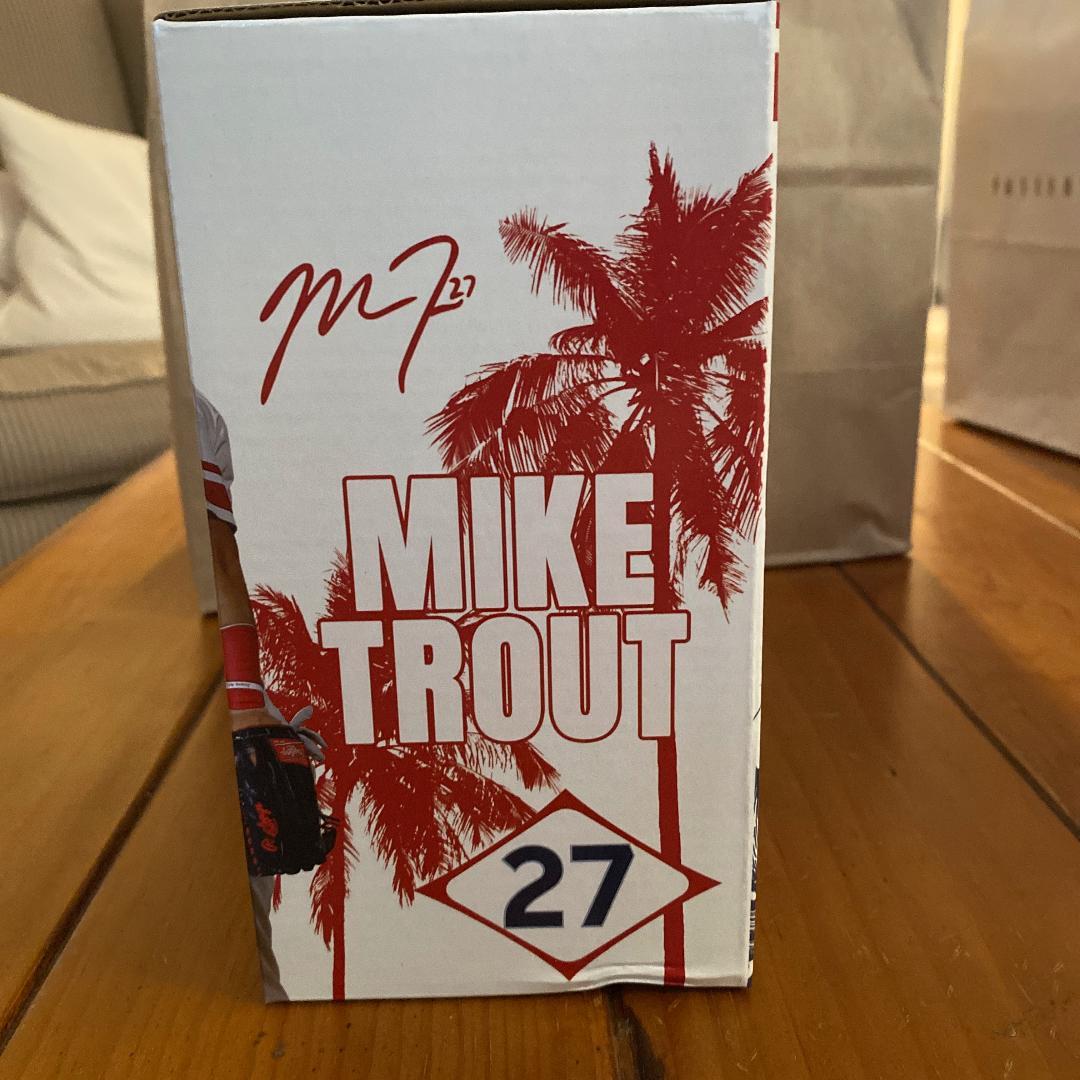 【新品・未開封】エンゼルス　大谷翔平　マイク・トラウト　ダブルボブルヘッド