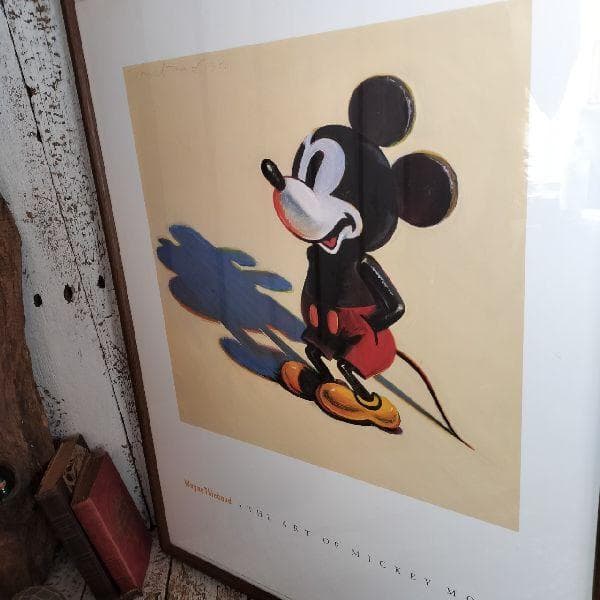 90sヴィンテージ Wayne Thiebaud ミッキーマウス Disney