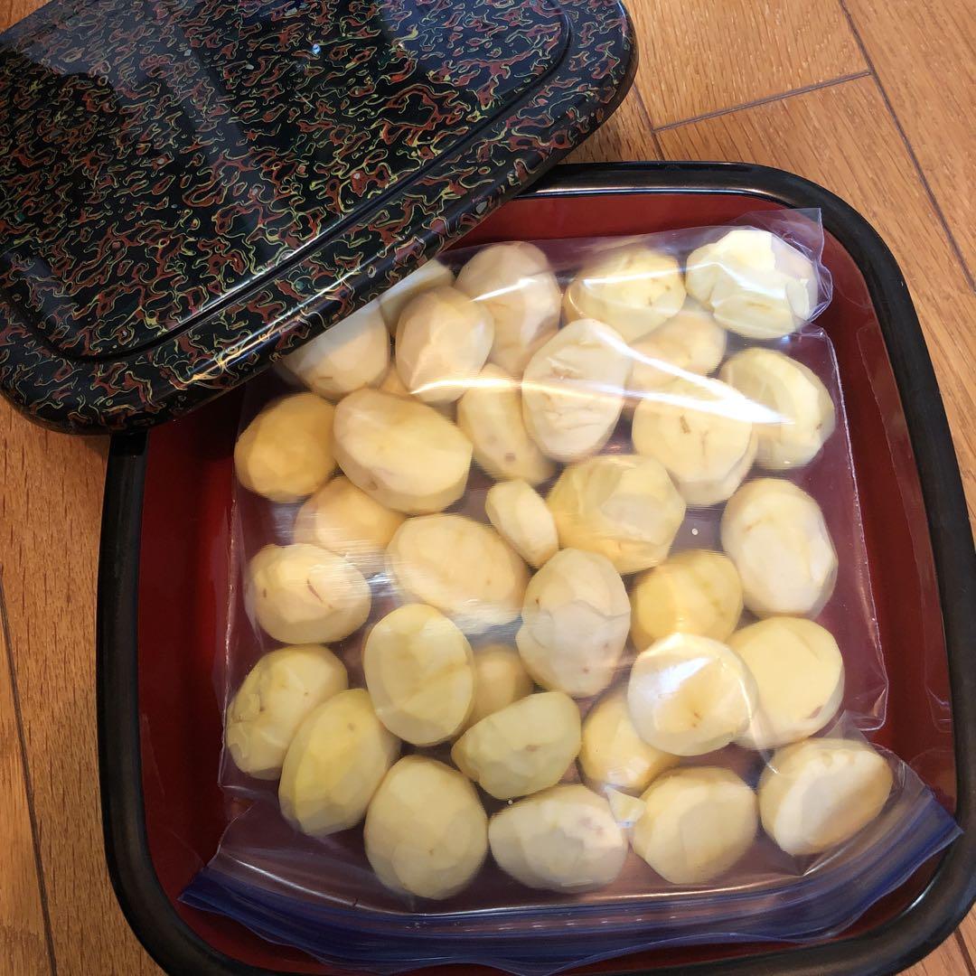 【新月様ご依頼分】専用大粒②ネット＋むき栗②＋手書きクール便＋北海道送料1460