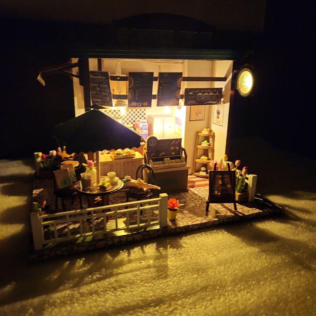 ミニチュアドールハウス【完成品】コーヒーショップ