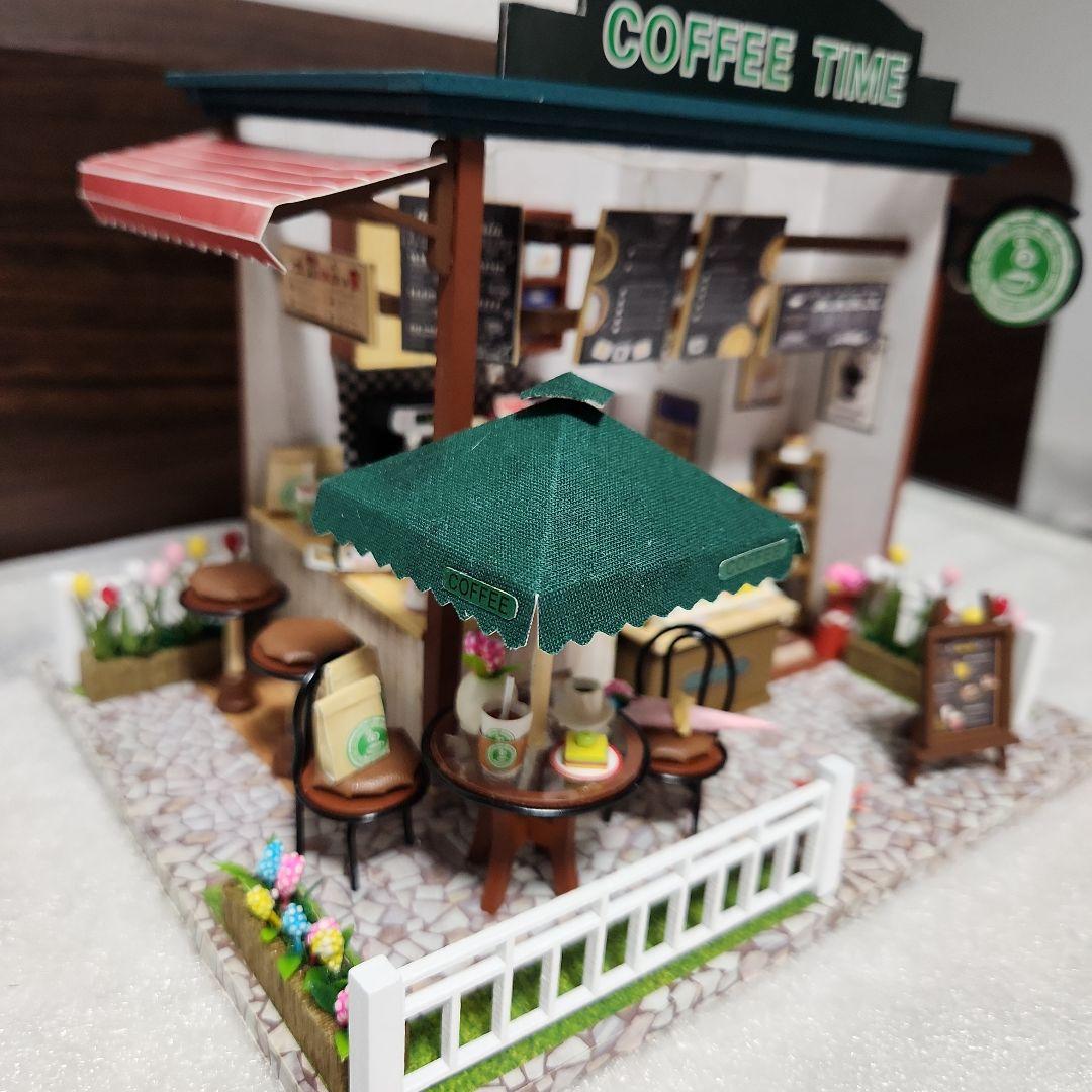 ミニチュアドールハウス【完成品】コーヒーショップ