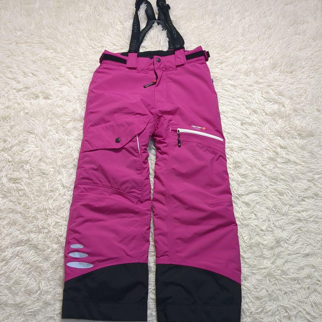 【美品✨ISBJORN✨130cm】スキー スノー スノボ ウェア セットアップ