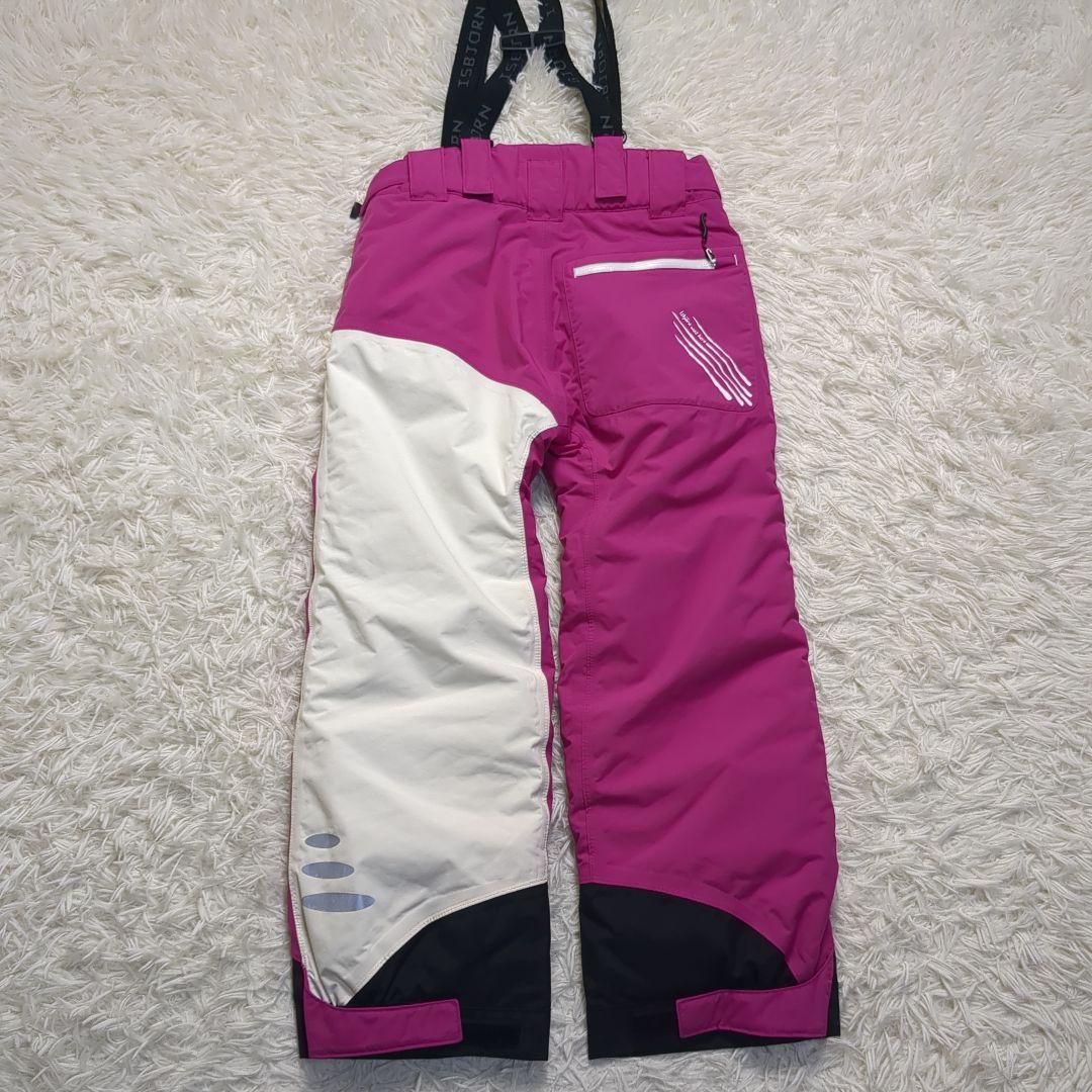 【美品✨ISBJORN✨130cm】スキー スノー スノボ ウェア セットアップ