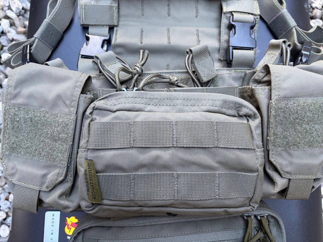 【実物】　ウォーリアーアサルトシステムズ　チェストリグ　ポーチ類フルセット