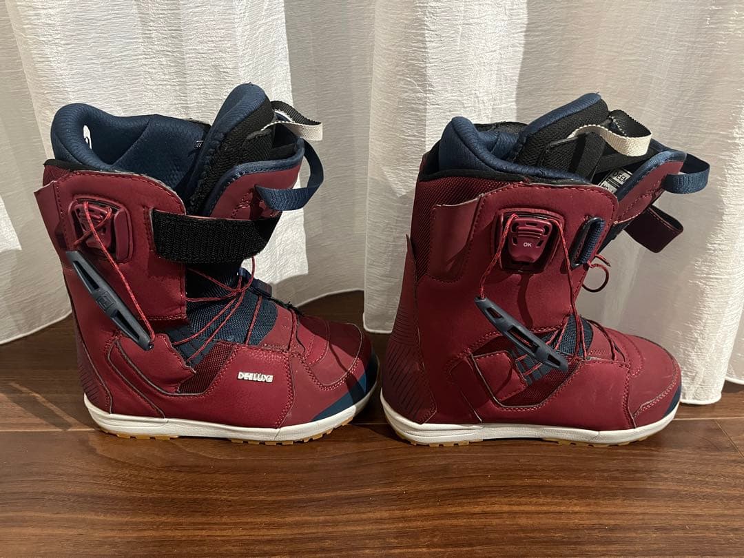 deeluxe deemon スノーボードブーツ 赤/ネイビー