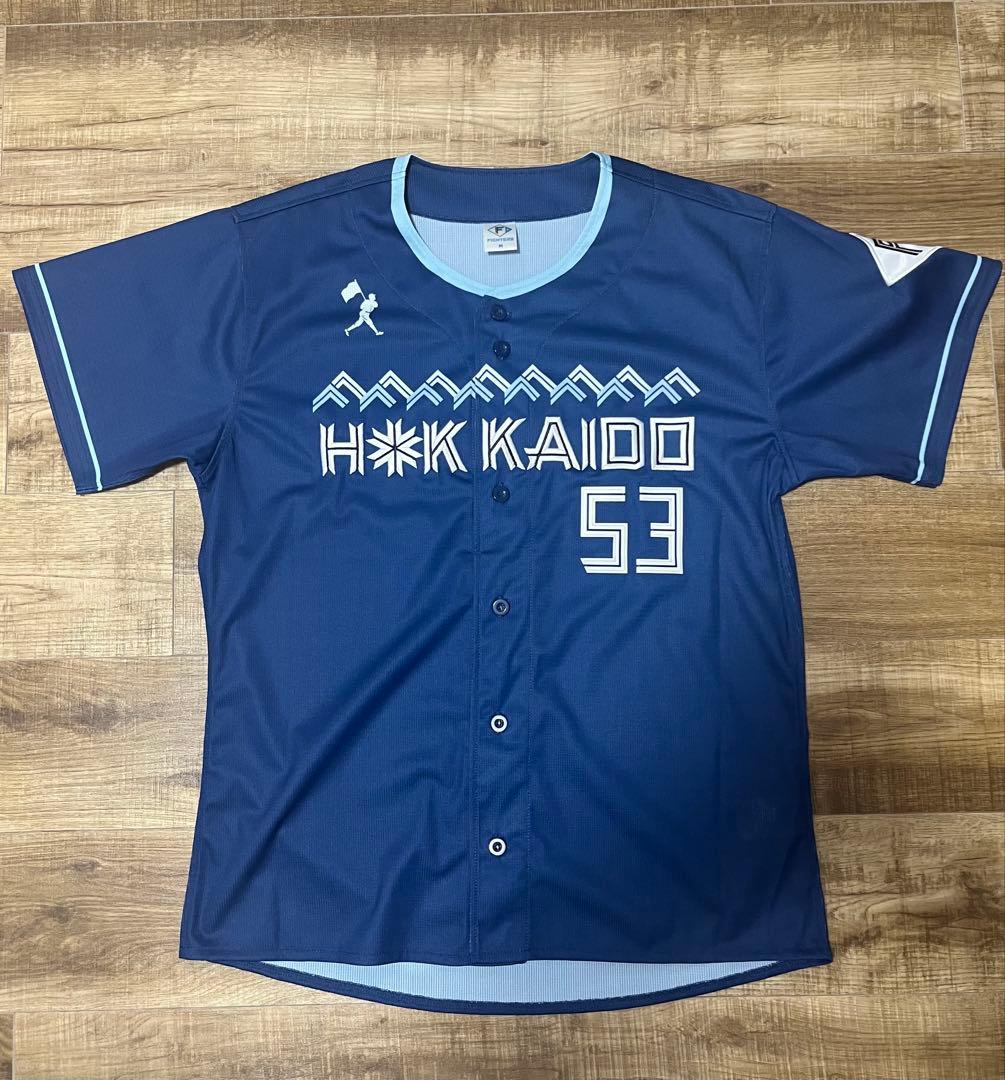 ファイターズ　WE LOVE HOKKAIDO 水谷瞬　レプリカユニフォームM