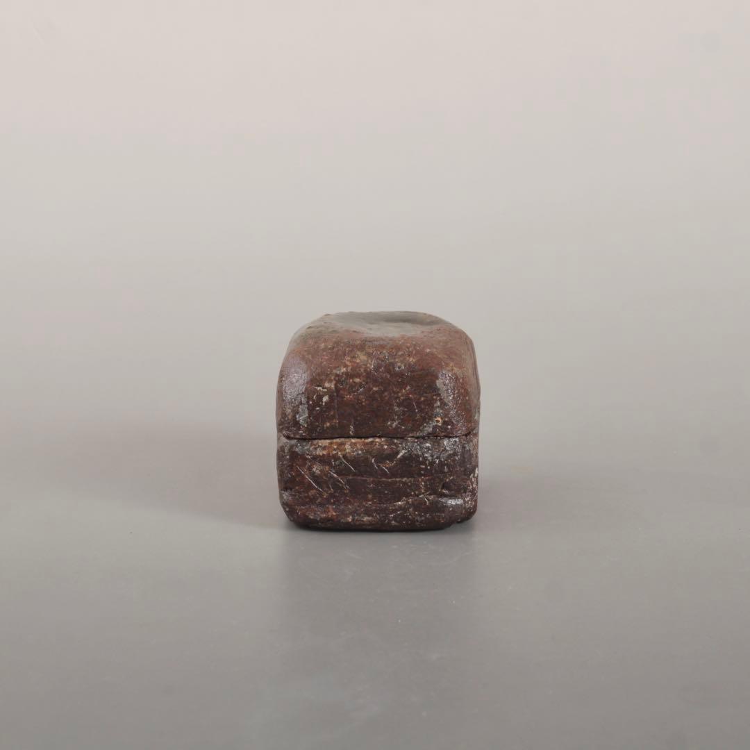 伊賀 伽藍石 香合 茶道具 古美術 古道具 アンティーク