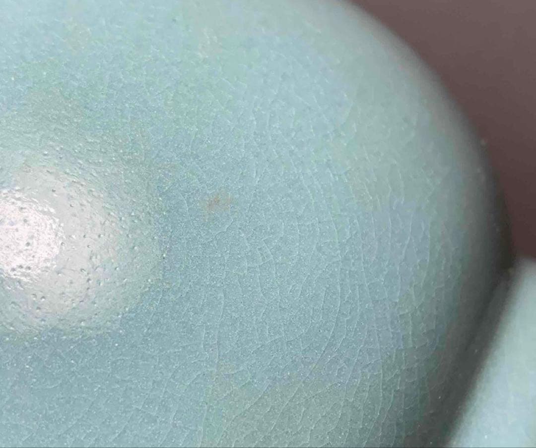 中国 首に段のある瓶　u6230854