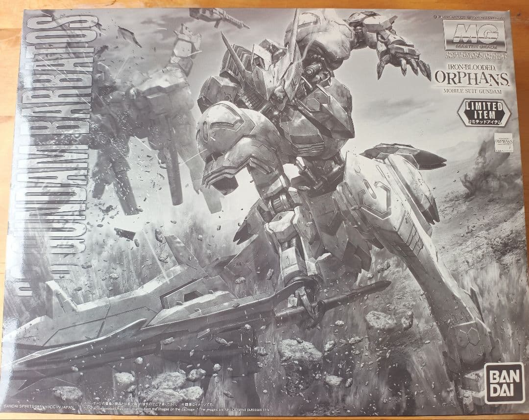 MGガンダムバルバトス 7点セット チタニウム、クリア、ネオンブルー、拡張パーツ