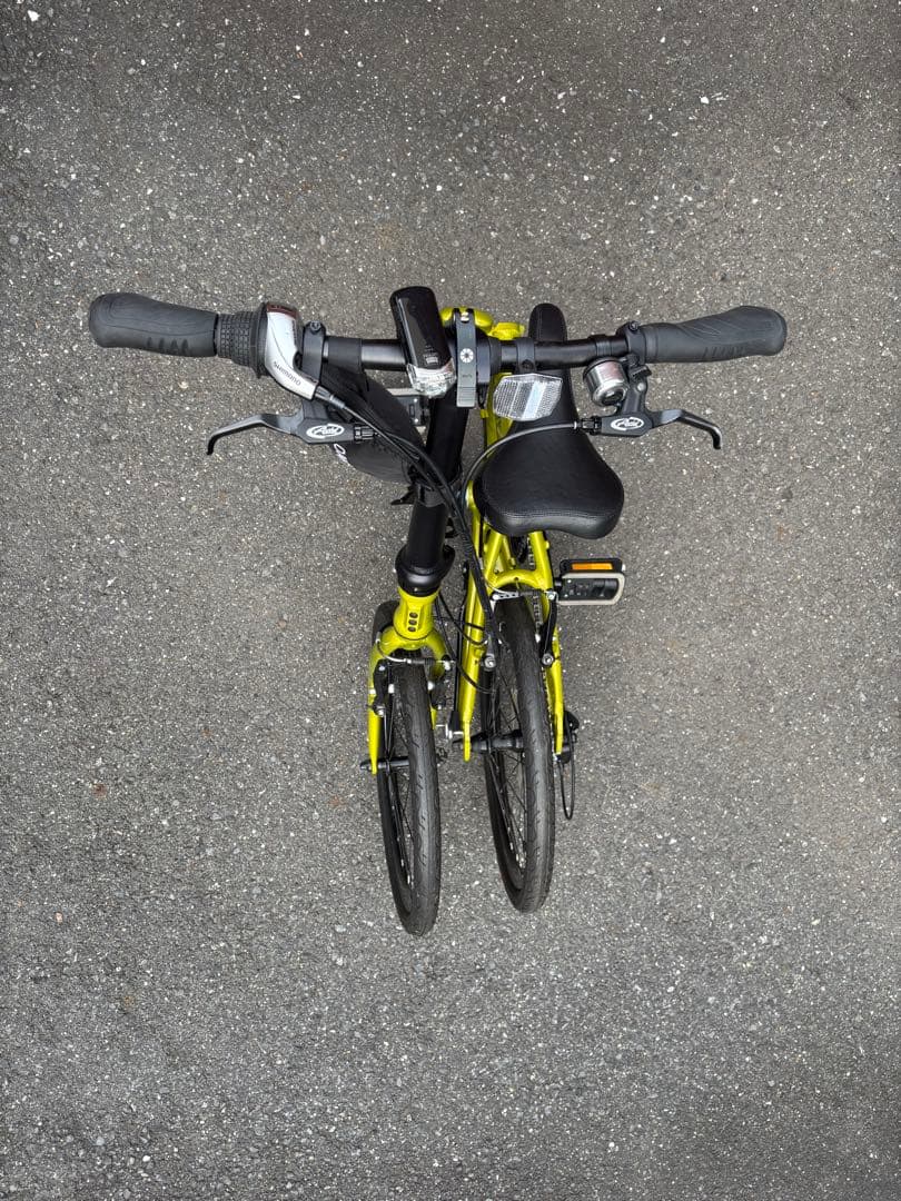 DAHON HORIZE 折りたたみ自転車 ライムグリーン