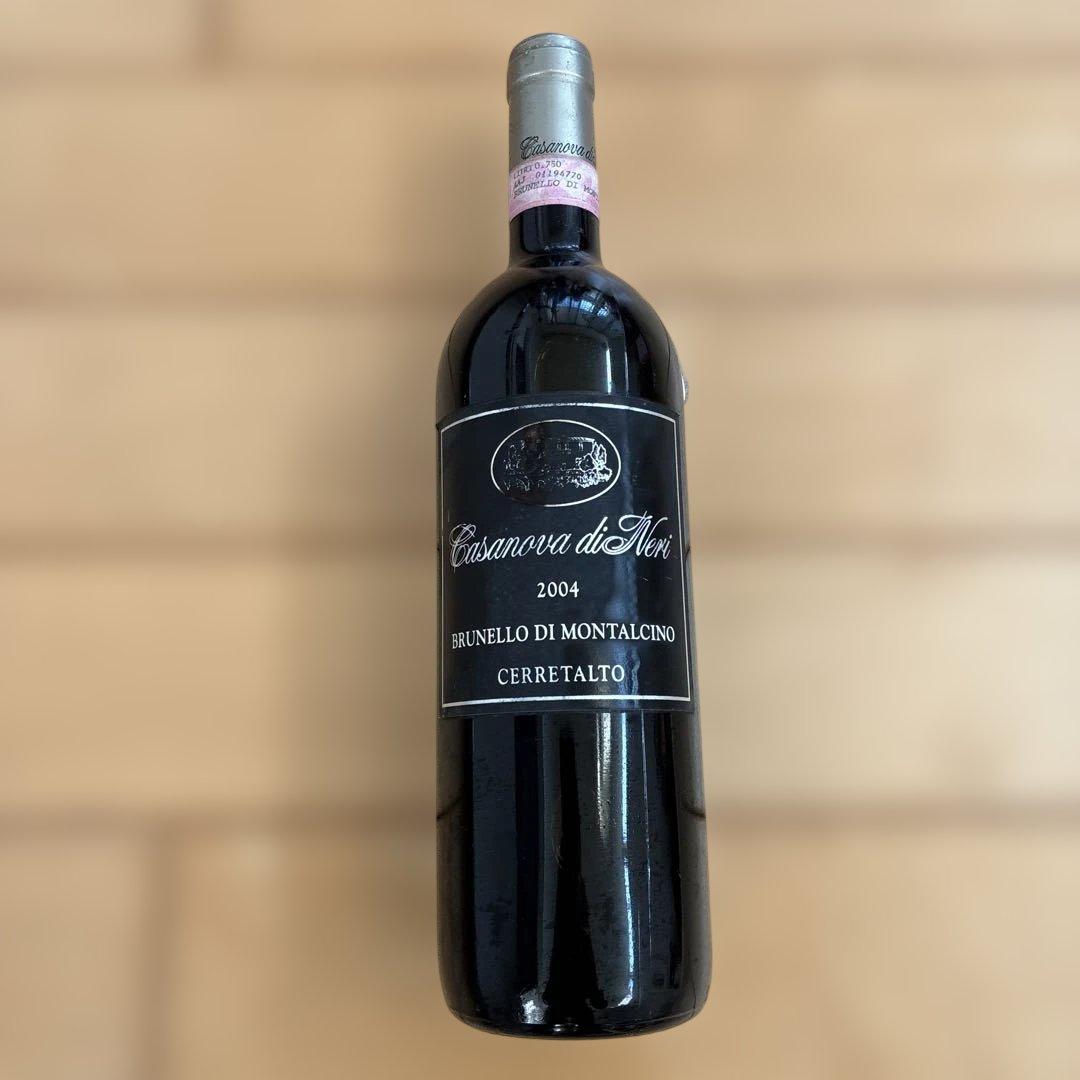 ブルネッロ ディ モンタルチーノ チェッレタルト2004カサノヴァ ディ ネリ