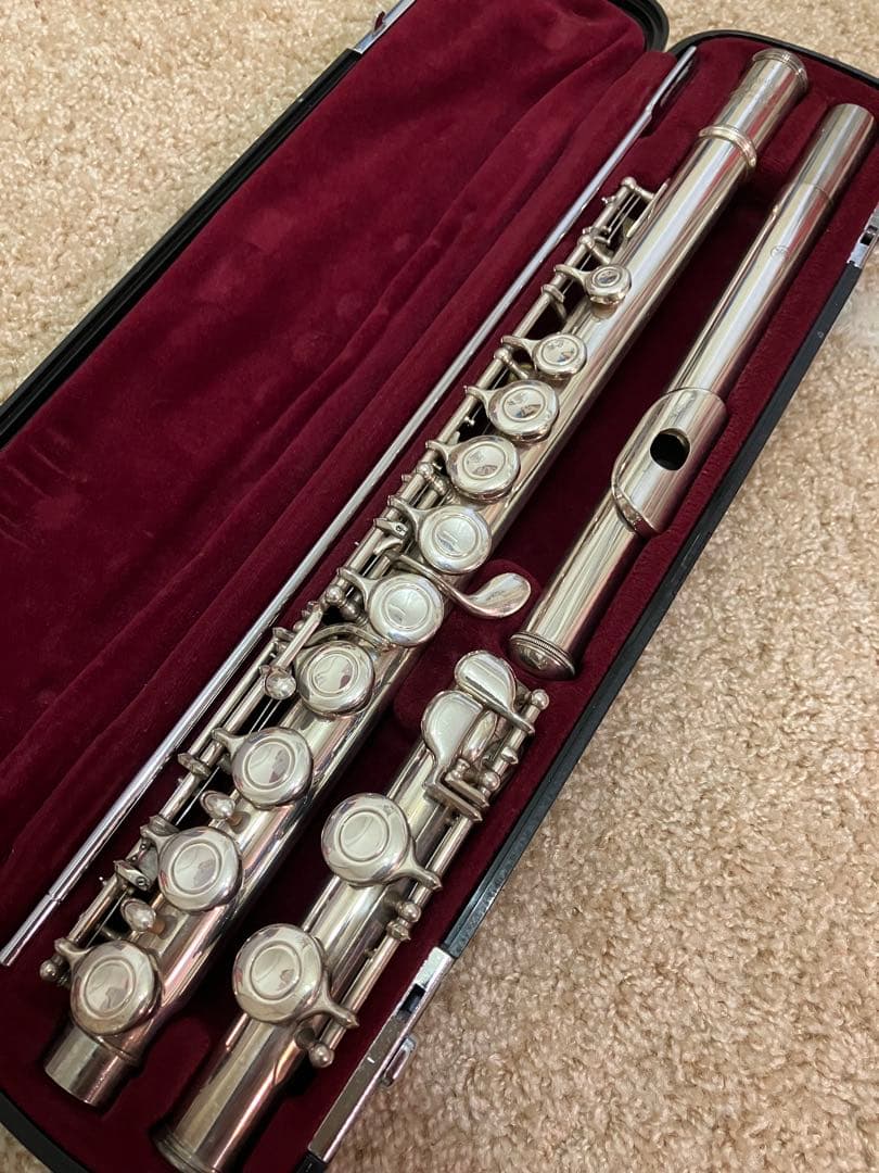 【しま】YAMAHA フルート 211SⅡ 銀メッキ 音出し確認済み 中古