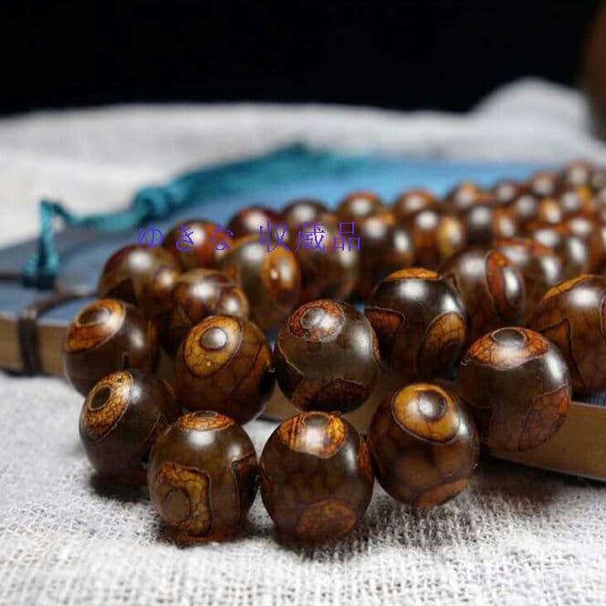 瑪瑙の108粒の仏珠の男女は玉髄の天珠のネックレスのチェーンを兼用します?